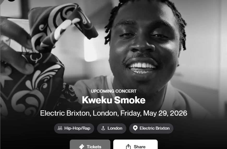 Kweku Smoke Arrives in London Ahead of Electric Brixton Show